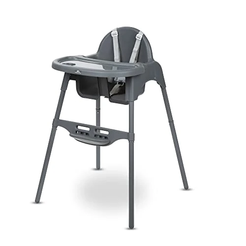 Oferta limitada: Bebeconfort Meely, Trona Bebé 2 en 1 Ajustable, Trona Portátil Bébé Convertible en Silla, 6 M-3 A (máx. 15 kg), Ligera (3,3 kg), Trona para Bebé, Fácil de limpiar, Arnés 5 Puntos, Dark Grey de 39.99 EUR a 29.90 EUR (ahorro 25%)