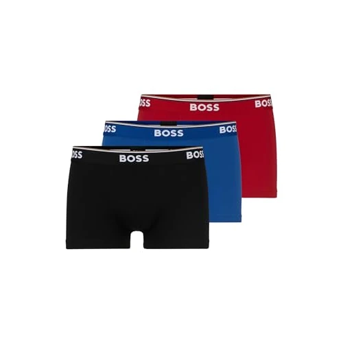 Offre limitée : BOSS Hommes Trunk 3P Power Lot de Trois Boxers Courts en Coton Stretch avec Logo à la Taille de 27.90 EUR à 25.95 EUR (remise 7%)