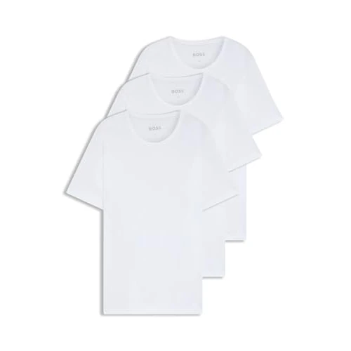BOSS Heren T-shirt, White100, XL