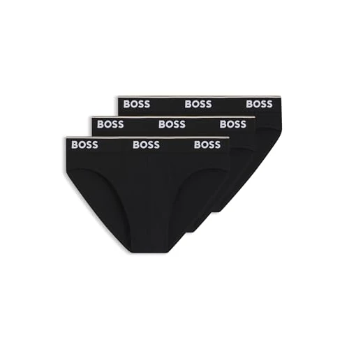 Offre limitée : BOSS Brief 3P CO/EL Slips, Noir 1, XS (Lot de 3) Homme de 44.95 € à 30.25 € (33% de remise)