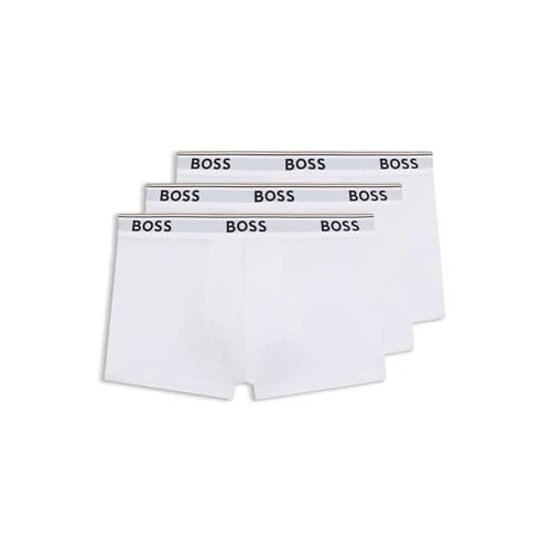 Offerta a tempo: BOSS Trunk 3P Power Boxer Ai Pantaloncini, White 100, XS Uomo - 0.00% da 29.99 € a 29.99 €