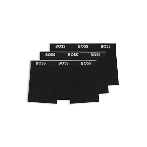 BOSS Trunk 3P Power Boxer Ai Pantaloncini, Black 1, L Uomo