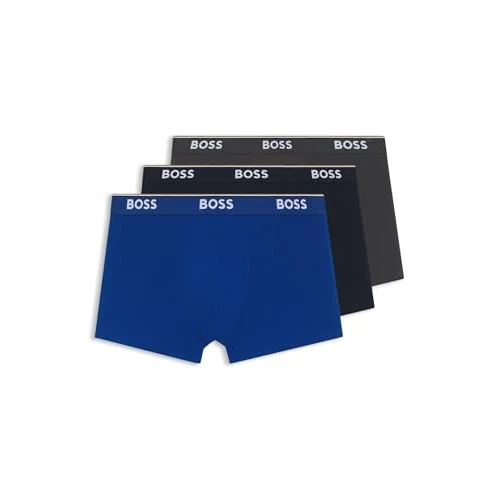 Oferta limitada: BOSS Boxerbr 3p Power, Bóxer para Hombre, Azul (Open Blue 487), L de 42.95 € a 31.95 € (ahorro 26%)