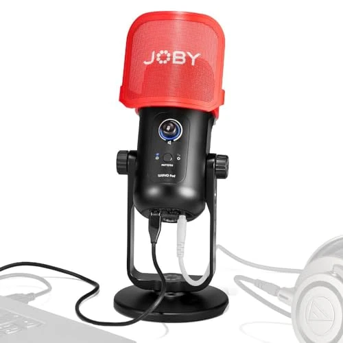 Oferta limitada: Joby Wavo POD USB Micrófono de Condensador para PC, Streaming, Podcast, Controles de Silencio y Mejora, Monitoreo en Vivo, Plug & Play para PC y Mac, Micrófono ASMR, Micrófonos de Condensador de 41.88 € a 36.77 € (ahorro 12%)