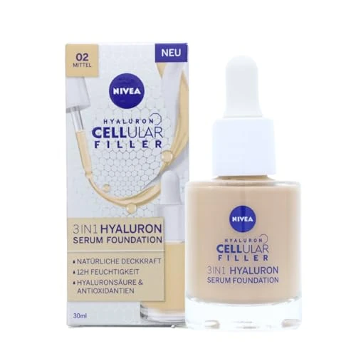 Offerta a tempo: NIVEA Cellular Filler 3 in 1 - Siero ialuronico, medio, 30 ml - 33% da 14.95 € a 10.04 €
