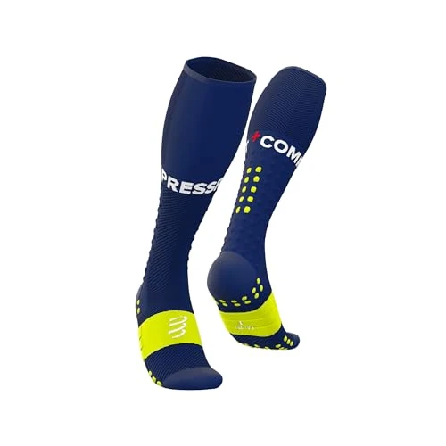 Oferta ograniczona: COMPRESSPORT Skarpety uciskowe Full Socks Run, Unisex - Wsparcie mięśni - Bieganie i triathlon do treningu i zawodów - Ultra lekkie z 151.40 PLN na 151.40 PLN (zniżka 0%)