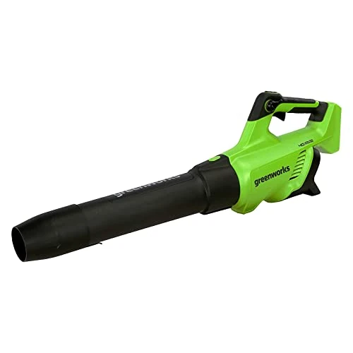 Tijdelijke aanbieding: Greenworks GD40AB Accu Bladblazer met Cruise Control, Borstelloze Motor, 210 km/u, 15,6 m³/min, Turbo Functie, ZONDER 40V Accu & Lader van 114.99 € naar 81.33 € (29% korting)