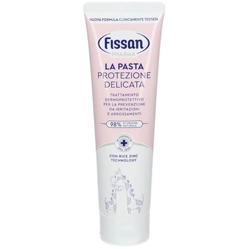 Offerta a tempo: Fissan Pasta Protezione Delicata Trattamento Anti Irritazioni Arrossamenti, 100g, bianco - 32% da 10.97 € a 7.49 €