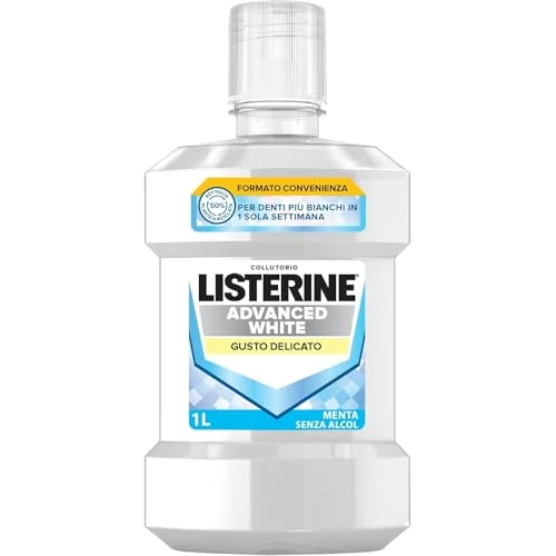 Offerta a tempo: LISTERINE - Collutorio Sbiancante - 1L — 54% da 10,90 € a 4,99 €