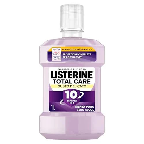 Oferta ograniczona: LISTERINE Total Care płyn do płukania jamy ustnej, delikatny smak, 1 l z 48.74 PLN na 48.74 PLN (zniżka 0%)
