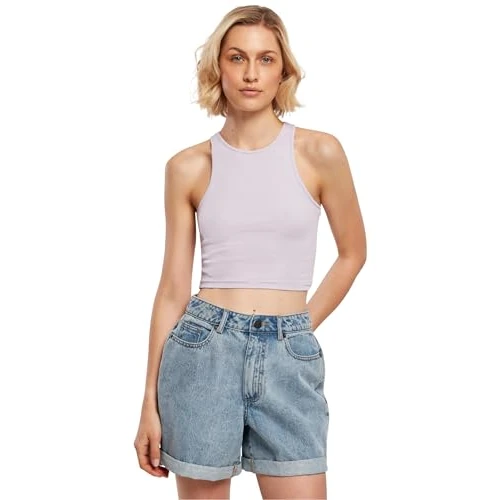 Limited-time offer: Urban Classics Women's T-Shirt, Fliederfarben, L from 7.50 £ to 7.50 £ (save 0.00%)