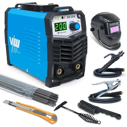 Oferta limitada: VECTOR WELDING Soldador de Electrodo 200A, Máquina de Soldar Inverter MMA de 129.00 € a 122.55 € (ahorro 5%)