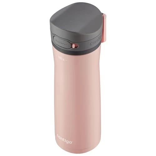 Zeitlich begrenztes Angebot: Contigo Jackson Chill Trinkflasche, große BPA-freie Edelstahl Wasserflasche, 100% auslaufsicher, hält Getränke bis zu 24 Stunden kühl; Thermoflasche für Sport, Fahrrad, Joggen, Wandern, 590 ml von 24.99 € auf 19.79 € (21% Raba