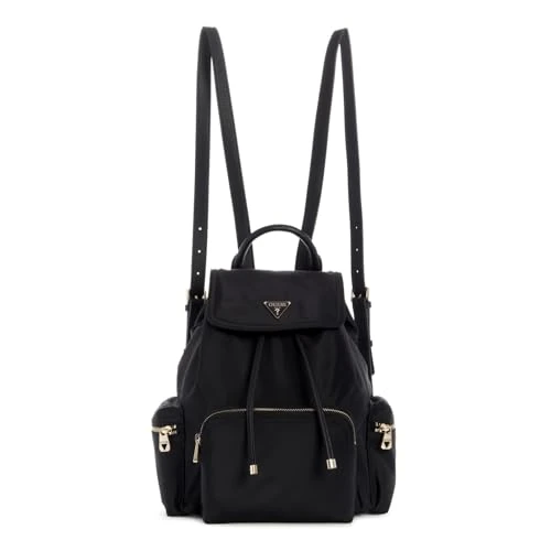 Guess Eco Gemma - Bolsos y carteras para mujer, color negro, Negro, Talla única, Contemporáneo