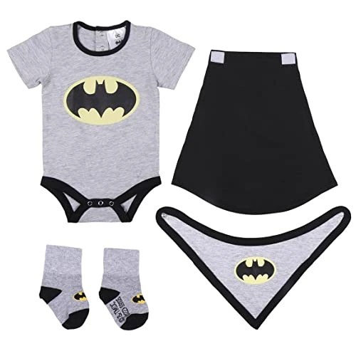 Offerta a tempo: CERDÁ LIFE'S LITTLE MOMENTS Set Estivo Composto da Maglietta Maniche Corte e Pantaloni Corti | Realizzato in Cotone 100% Completo, Grigio, 6/12 Mesi Bambini e Ragazzi - 35% da 20.39 € a 13.21 €