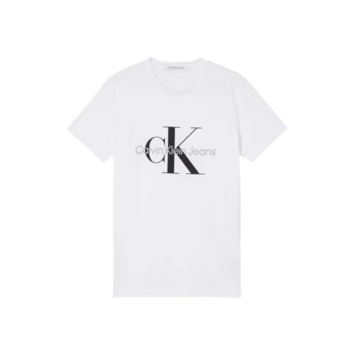 Begrenztes Angebot: Calvin Klein Herren Plus Monologo Regular Tee J30j325467 Kurzarm Strickoberteile von 39.66 EUR auf 23.00 EUR (Rabatt 42%)
