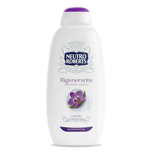 NEUTRO ROBERTS Schaumstoff Körper Beauty mit Dermatologisch getesteten Ölen aus Jojoba und Reis, für eine weiche und glänzende Haut, natürliche Inhaltsstoffe, dermatologisch getestet, 600 ml Flasche
