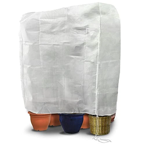 Limited-time offer: VOUNOT Plant Protection Winter Fleece Horticultural Fleece Jacket Frost Protector Large Tree Cover for Outdoor Frost, Plants and Vegetables 98 x 141 Inches from $30.76 to $30.76 (save 0.00%)