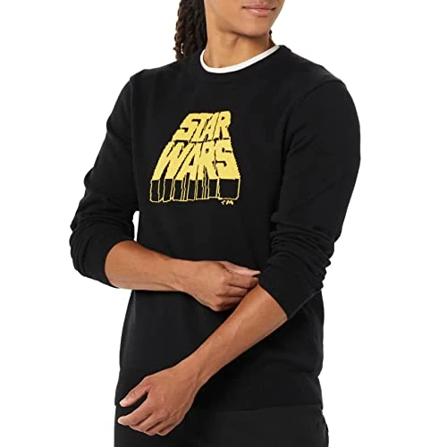Offre limitee: Amazon Essentials Disney | Marvel | Star Wars Pulls à col rond Homme, Logo Star Wars, XS de 27.60 EUR a 27.60 EUR (economie 0%)