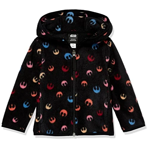 Limited offer: Amazon Essentials Disney | Marvel | Star Wars | Princess Girls and Toddlers' Polar Fleece Full-Zip Hoodie Jackets from 11.56 EUR to 10.06 EUR (save 13%)