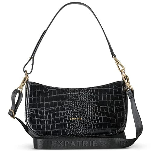 Limited offer: Expatrié Shoulder Bag Women - Féline - Small Ladies Handbag Made of Vegan Leather for Leisure, Party & Work - Stylish Crossbody Bag from 24.95 EUR to 24.95 EUR (save 0%)