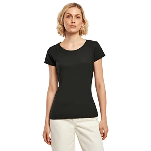 Limited offer: Build Your Brand Damen T-Shirt Basic Tee, Kurzarm Frauen T-Shirt mit Rundhalsausschnitt aus Baumwolle, in vielen Farben erhältlich, Größen XS-5XL from 6.50 EUR to 6.50 EUR (save 0%)