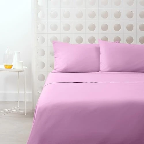 Limited-time offer: Bassetti, Pop Color Fitted Sheet, Hydrangea, Made in Italy, 160 x 280 cm, 100% Cotton from 9.66 GBP to 9.66 GBP (save 0%)