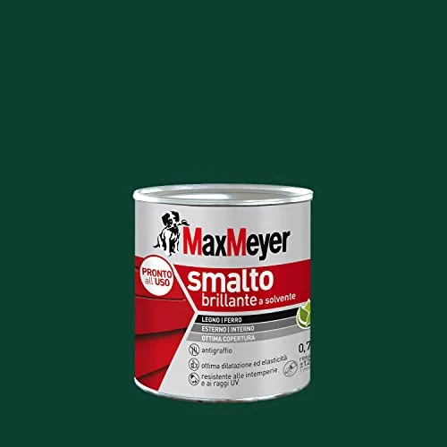 Offerta a tempo: MAXMEYER Smalto a solvente per ferro e legno brillante MUSCHIO R6005, 0.75 L - 27% da 30.90 € a 22.49 €
