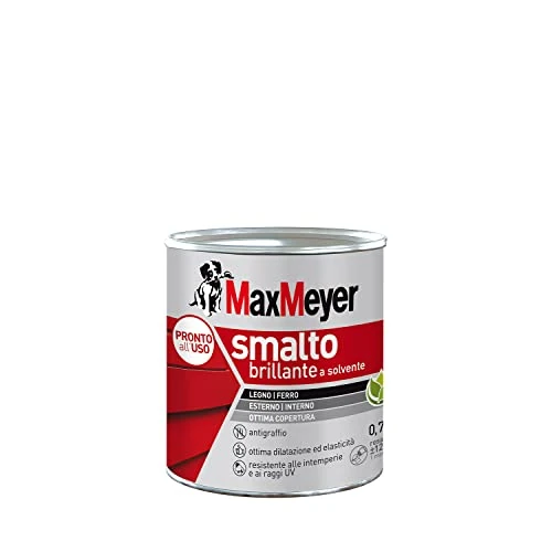 Oferta limitada: MAXMEYER Esmalte de disolvente para hierro y madera brillante blanco R9010 0,750 L de 27.45 € a 27.45 € (ahorro 0.00%)