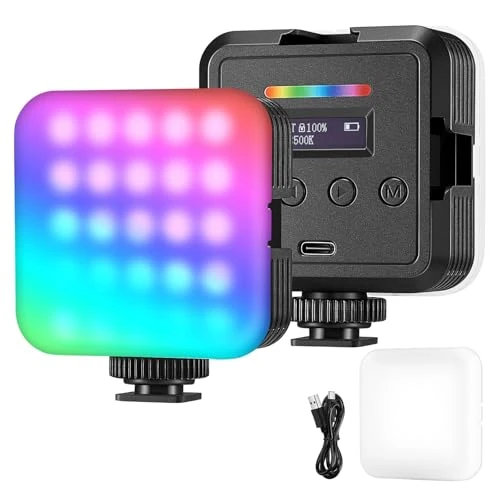 Zeitlich begrenztes Angebot: NEEWER Magnetisch RGB Kamera Licht, 360° Vollfarbig Klein LED Panel, RGB61 von 22.99 € auf 22.99 € (0.00% Rabatt)