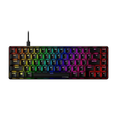 Tijdelijke aanbieding: HyperX Legering Origins 65 - Mechanisch Gaming Toetsenbord - Compacte 65% vormfactor - Tactiele Aqua Switch - Double Shot PBT Keycaps - RGB LED Backlit - NGENUITY Software Compatibel van 103.89 € naar 103.89 € (0.00% korting)