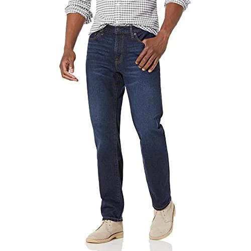 Amazon Essentials Męskie dżinsy o prostym kroju, Indigo Wash, 60W x 34L