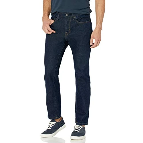 Amazon Essentials Heren Relaxed-Fit Stretch Jean, gerineerd, 52W/28L