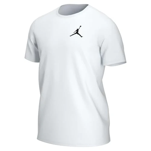 Oferta limitada: Nike DC7485-100 M J Jumpman EMB SS Crew T-Shirt Hombre White/Black Tamaño M de 51.00 € a 27.34 € (ahorro 46.39%)