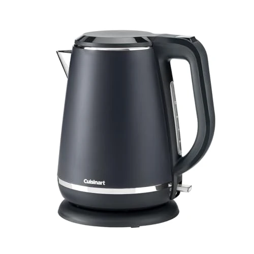 Oferta limitada: Cuisinart Hervidor de agua eléctrico con jarra | Hervido rápido, sin cable, 3KW | Gris, Acero inoxidable | 1,5L de capacidad | Forma parte de juegos coordinados de hervidor y tostadora de 69.90 EUR a 49.90 EUR (ahorro 29%)