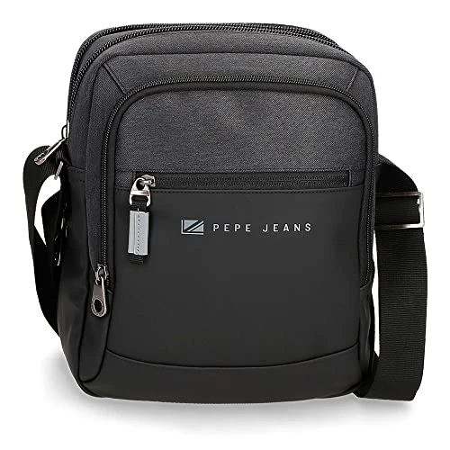 Offre limitee: Pepe Jeans Jarvis Sac à Main Noir 25 x 16 x 1 cm Polyester de 29.28 EUR a 29.28 EUR (economie 0%)