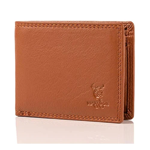 Oferta limitada: Matador Model 77 - Cartera Monedero Porta Tarjetas (tamaño pequeño, RFID, formato apaisado), marrón claro de 39.95 € a 39.95 € (ahorro 0.00%)