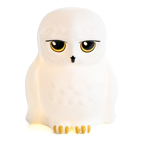 Limitiertes Angebot: Harry Potter Hedwig Nachtlicht - Offiziell lizenziertes Harry Potter Dekogeschenk, tragbares Stimmungslicht für Kinder, batteriebetrieben, Black von 22.00 EUR auf 18.99 EUR (Spare 14%)