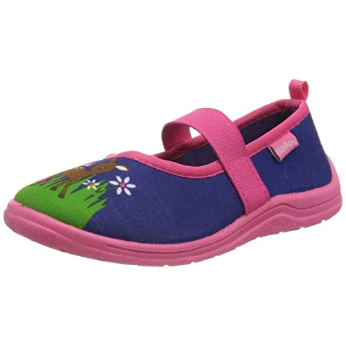Zeitlich begrenztes Angebot: Playshoes Hausschuhe Unisex Kinder Hausschuh, Reh, 32/33 EU von 14.99 € auf 9.99 € (33% Rabatt)
