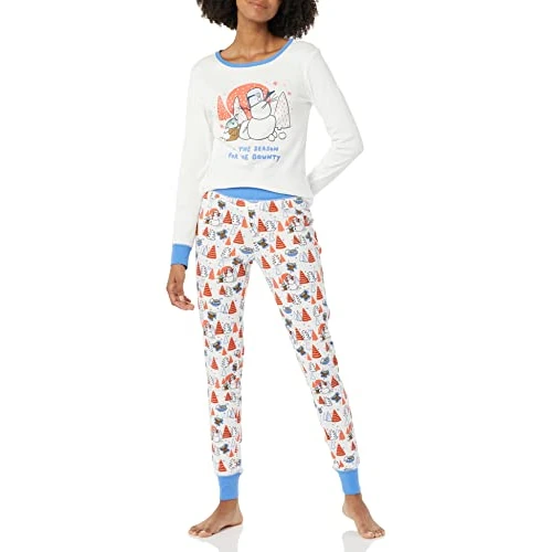 Limited offer: Amazon Essentials Disney | Marvel | Star Wars Women's Snug-Fit Cotton Pyjama Sleepwear Sets from 14.99 EUR to 14.99 EUR (save 0%)