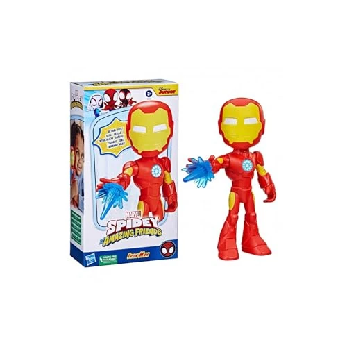 期間限定オファー: Spidey and His Amazing Friends - Supersized iron Man 通常価格 16.99 JPY セール価格 9.74 JPY (割引 43%)