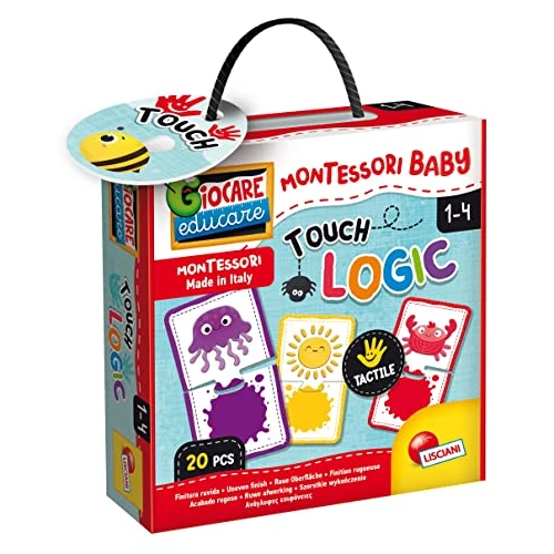 Offerta a tempo: Lisciani Giochi Montessori Baby Touch logic, 92697 - 41% da 9.99 € a 5.85 €