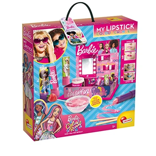 Limitiertes Angebot: Lisciani - BARBIE My Lipstick Colour Change - Kreatives und unterhaltsames Spiel - Spielset - Erstellung von Lippenstiften, die die Farbe ändern - Für Mädchen ab 5 Jahren von 22.99 EUR auf 18.29 EUR (Spare 20%)