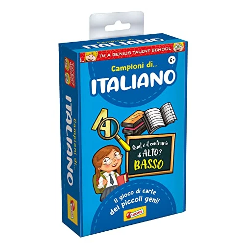 Offerta a tempo: Liscianigiochi - I'm a genius Campioni di Italiano, 92291 - 30% da 6.99 € a 4.90 €