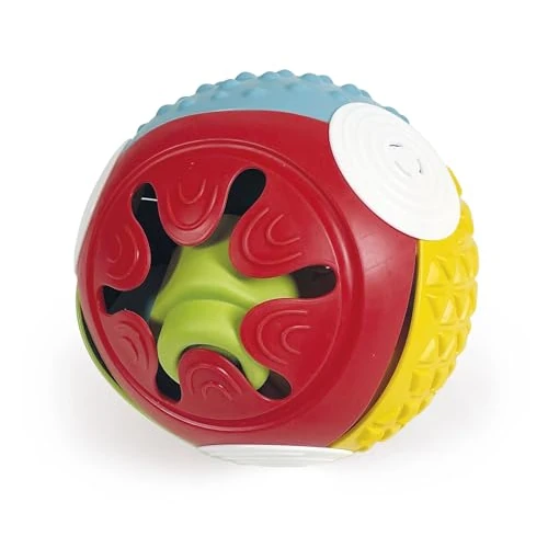 Offerta a tempo: Clementoni Soft Clemmy - Touch & Play, Palla Sensoriale, Palla Prima Infanzia Made in Italy, Bambini 6-36 Mesi, con 5 Mattoncini 100% Lavabili, Gioco per Sviluppare Manualità e Logica, 17689 - 17% da 12.50 € a 10.39 €