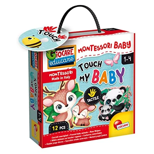 Offerta a tempo: Lisciani Giochi Montessori - Baby Touch - Giocattolo Educativo per Bambini — 60% da 9,99 € a 3,99 €