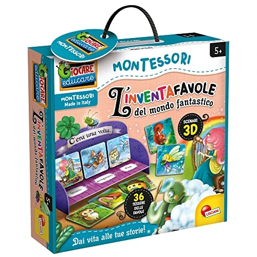 Liscianigiochi - Montessori the Inventafavole del mondo fantastico, 95216