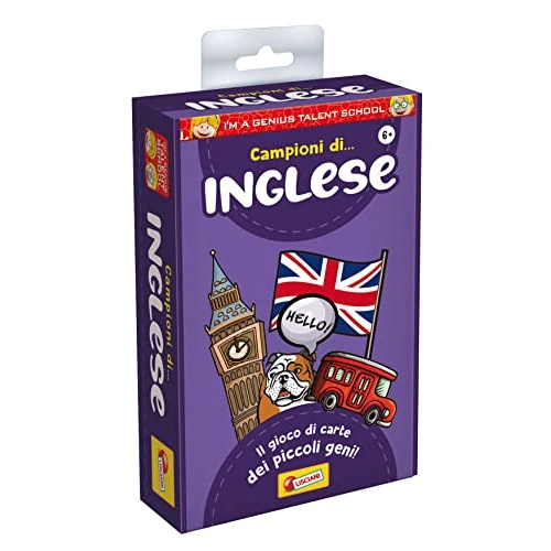 Liscianigiochi - I'm a genius Campioni di Inglese, 92314, da 5 anni