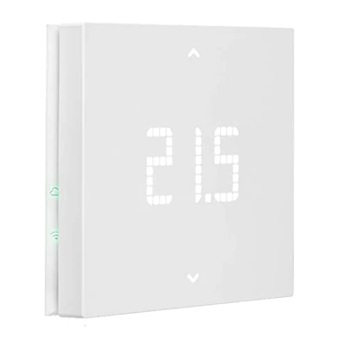 Offerta a tempo: Vimar 02913 Termostato 4G LTE da parete, controllo locale e remoto da App View, riscaldamento e condizionamento in modalità ON/OFF e PID, standard Bluetooth, retroilluminazione LED - 26% da 205.00 € a 151.90 €