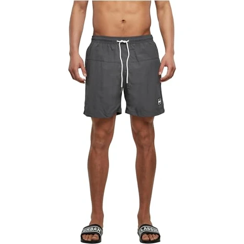 Oferta limitowana: Urban Classics Męskie szorty kąpielowe z blokiem, ciemny., 3XL z 79.00 zł na 79.00 zł (oszczędź 0.00%)